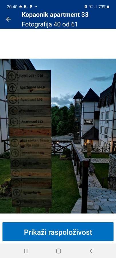 Apartman Kraljevi Cardaci Sadikovic Sa Garazom Копаоник Экстерьер фото